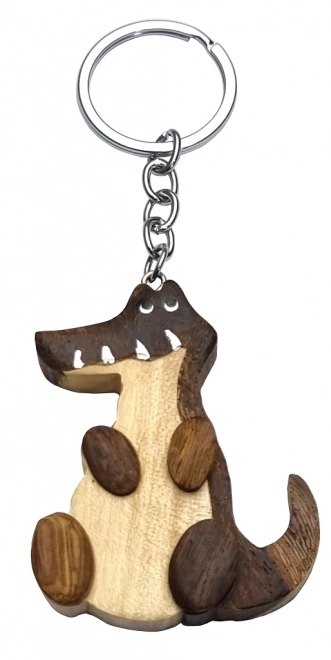 Wooden Keychain Large Crocodile by 2Kids Toys