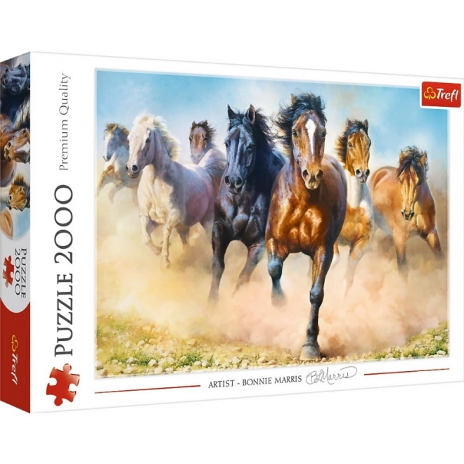 Galloping Horses Puzzle 2000 Pieces