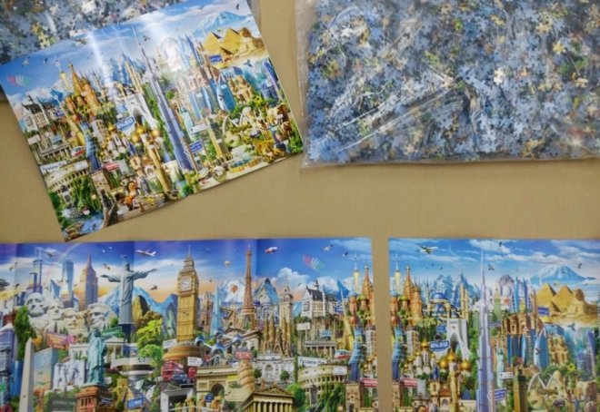 EDUCA Puzzle Around the World 42000 Pieces