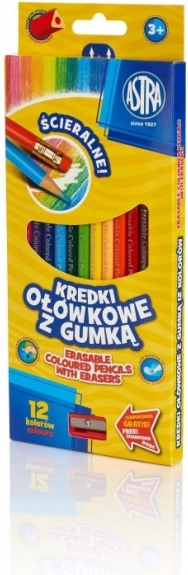 Astra Driehoekige Kleurpotloden 12 stuks