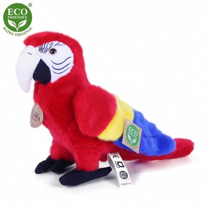 Plush Red Parrot Ara Eco-friendly