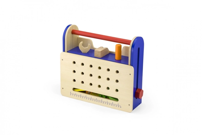 Wooden Tool Set with Screws for Kids