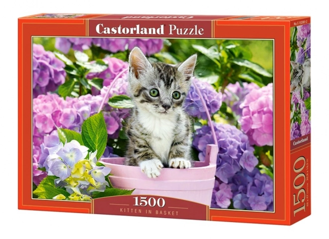 Castorland Puzzle Kitten in a Basket