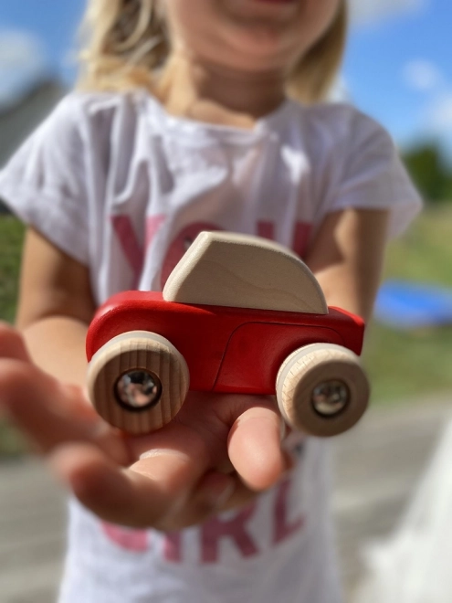 Red Wind-up Car Toy