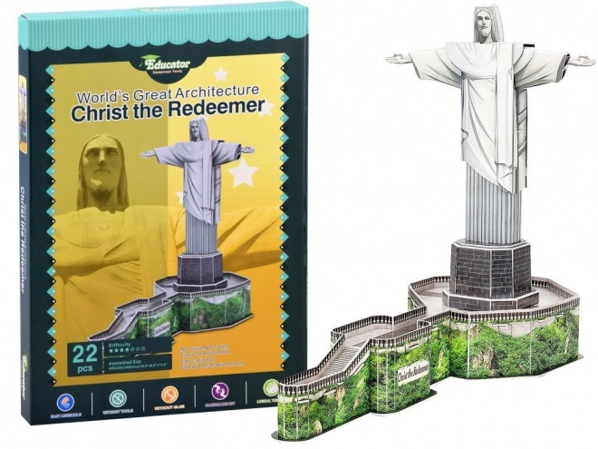 3D Puzzle Christ the Redeemer by Educator