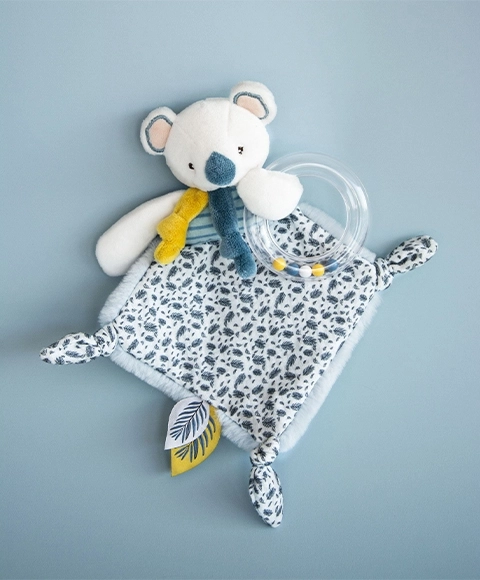 Gift Set - Koala Plush with Rattle