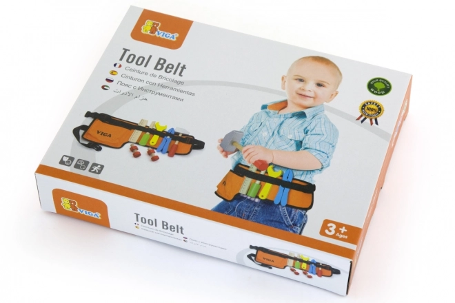 Wooden Tool Belt for Kids