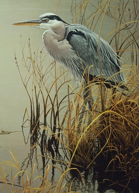 Blue Heron Puzzle - 500 Pieces