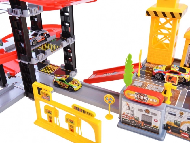 2-in-1 Construction Site Parking Set