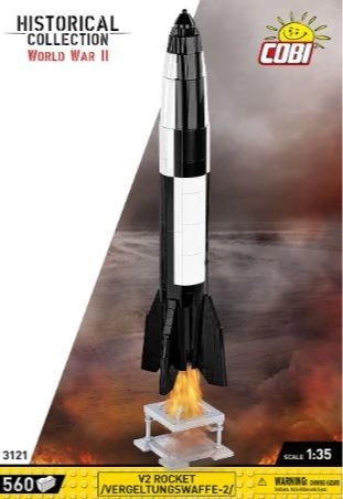 V2 Rocket Model 560 Pieces