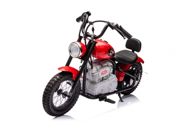 Battery Powered Red Motorcycle