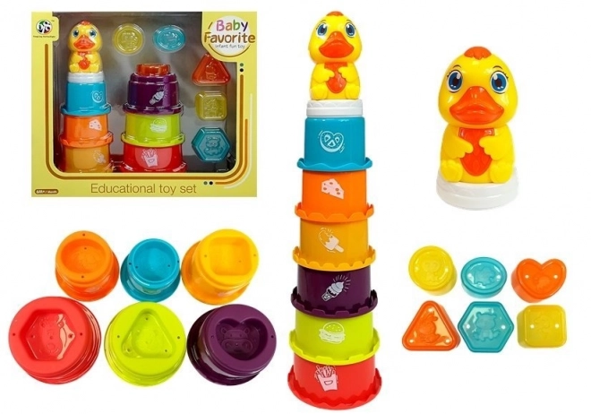 Educational Tower with Sorting and Water Play