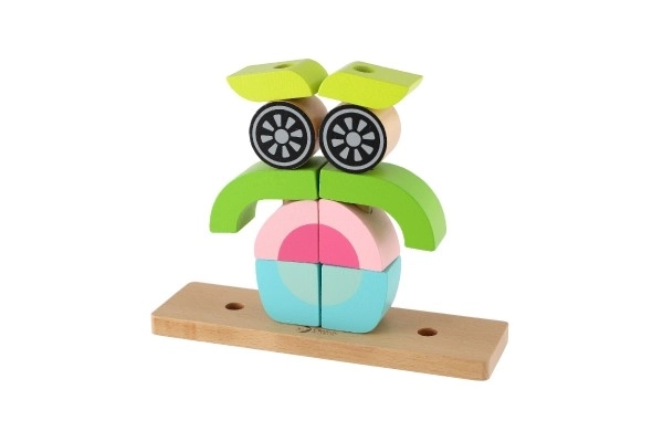 Wooden Owl Puzzle Set