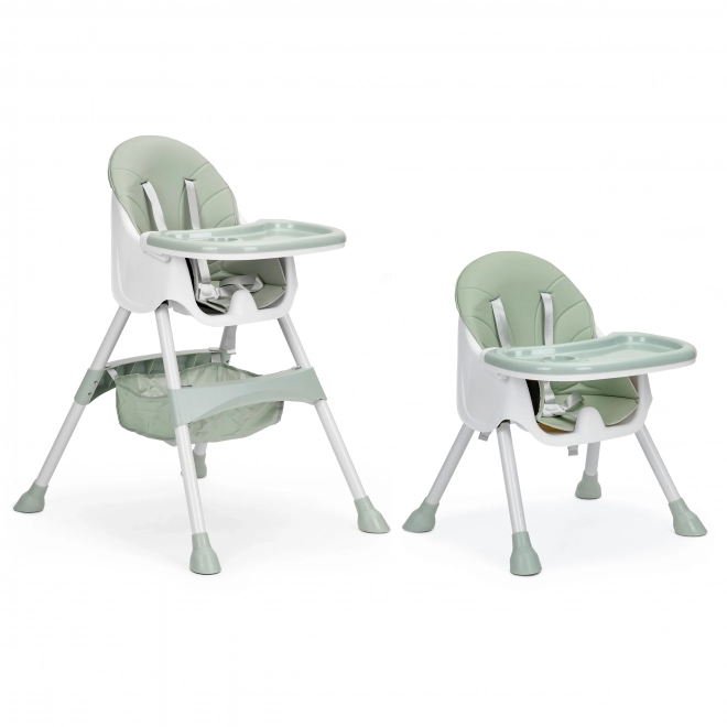 2-in-1 Adjustable Feeding Chair with 5-Point Harness by Ecotoys