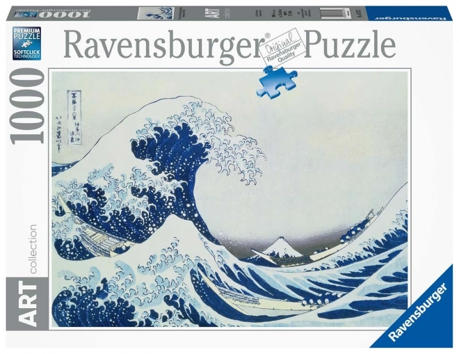 Ravensburger Puzzle The Great Wave off Kanagawa 1000 Pieces