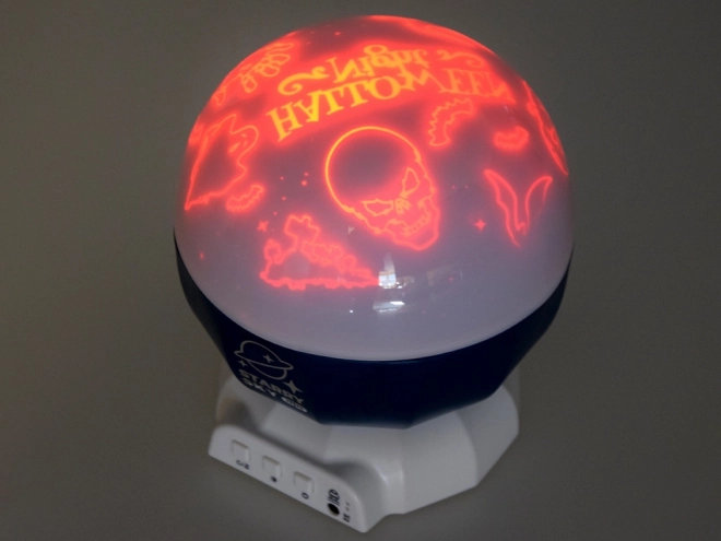 Children's Projector Lamp with Dinosaurs, Unicorns, and Halloween Patterns