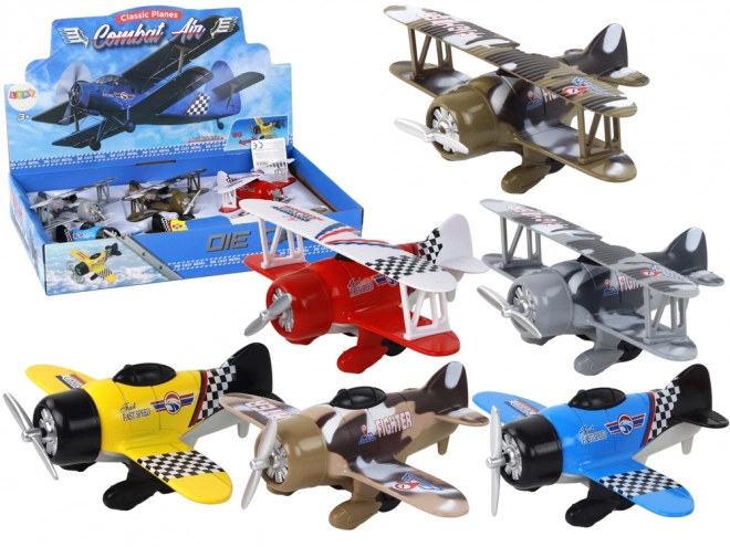 Colorful Aluminum Propeller Plane Set