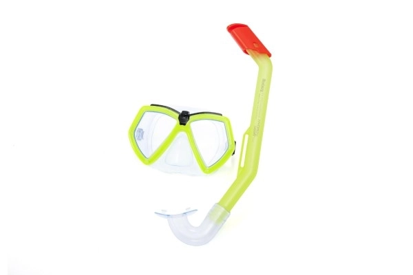 Set da immersione maschera + boccaglio 32cm 2 colori in blister 7+