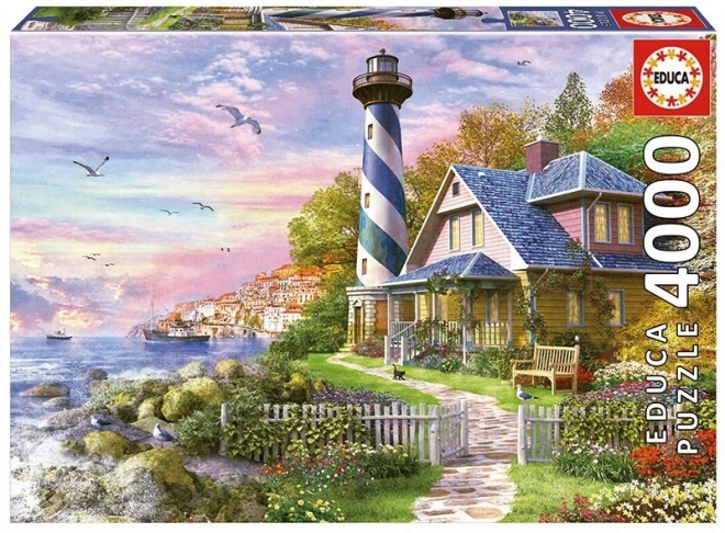 Puzzle Lighthouse in Rock Bay