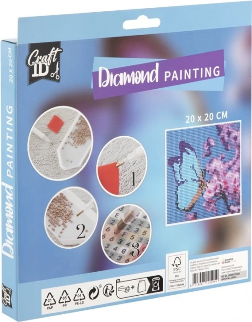 Diamond Painting Butterfly Craft Kit