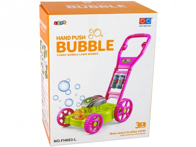 Bubble Lawn Mower with Music