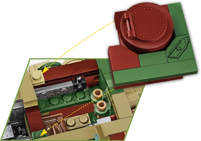 Cobi II WW Sturmgeschutz IV Model Building Set