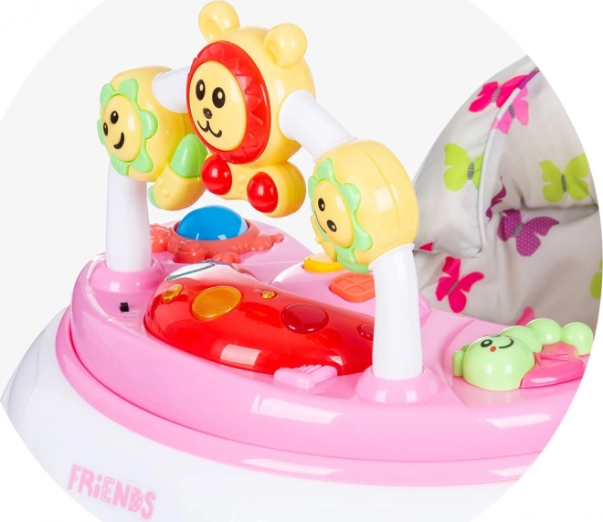 Chipolino Babies Walker Friends 4 in 1 – Pink