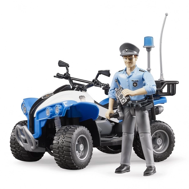 Bruder Bworld Police ATV with Figure