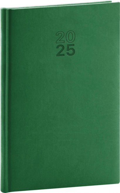 Weekly Planner Aprint 2025 Green