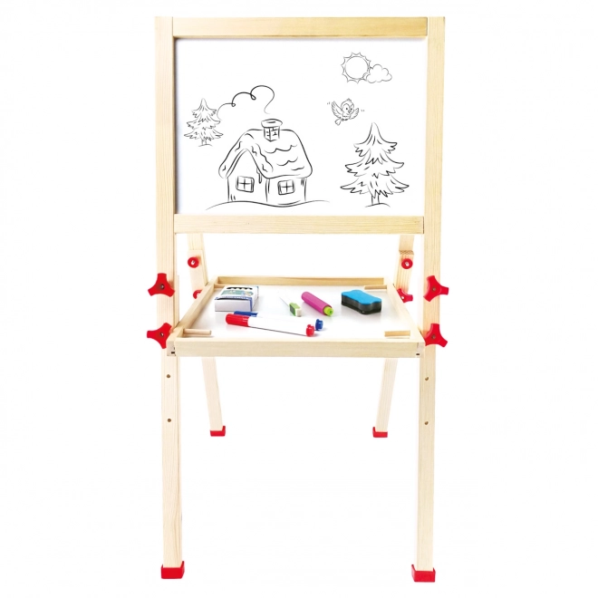 Double-Sided Magnetic Children's Drawing Board