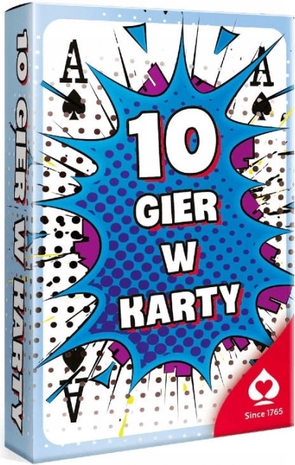 lot de 10 jeux de cartes