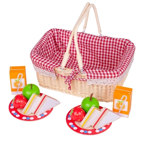 Bigjigs Toys Picnic Basket