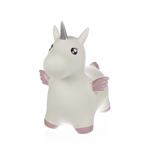 Inflatable Bouncing Toy Unicorn with Wings