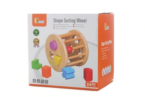 Wooden Cylinder Shape Sorter