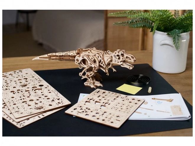 Ugears 3D Wooden Mechanical Puzzle Tyrannosaurus Rex