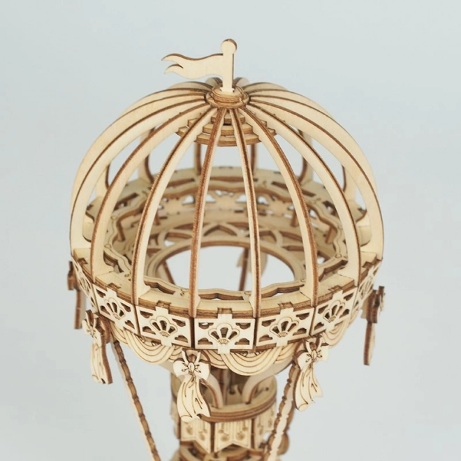 Robotic Wooden 3D Puzzle Hot Air Balloon