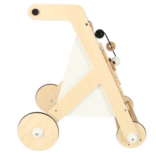 Wooden Walker Educational Toy with Shape Sorter