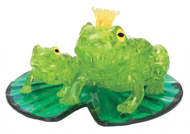 3D Crystal Puzzle Frogs