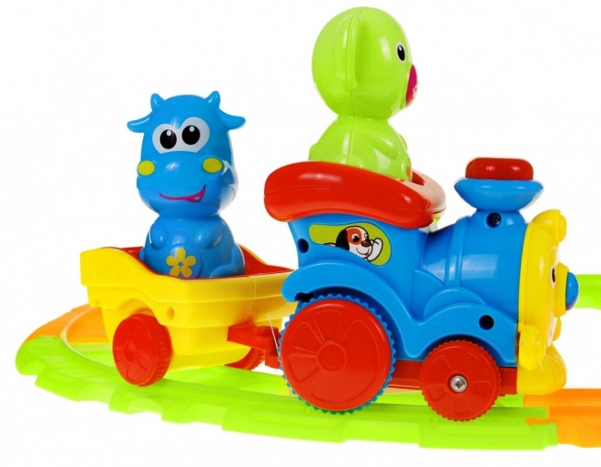 Baby Train Set with Sounds and Animals