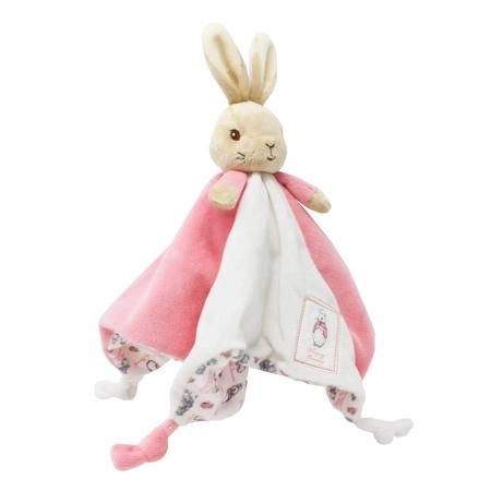 Rainbow plush cuddle bunny Flopsy pink