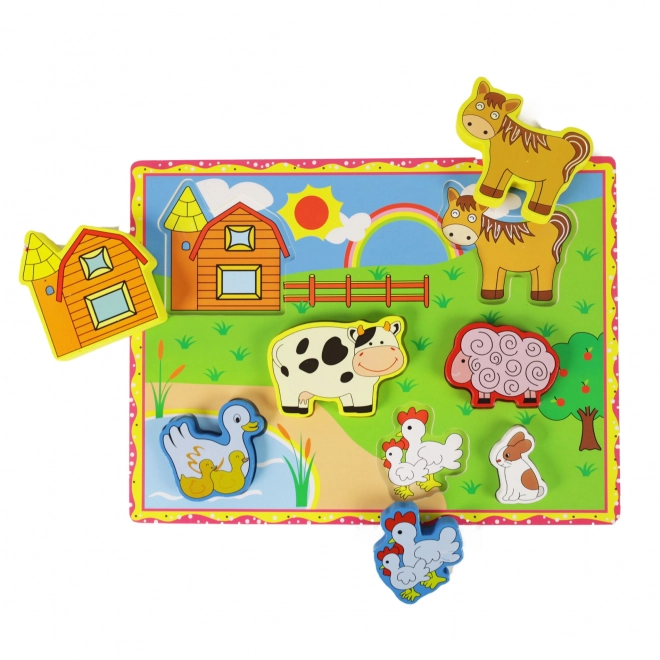 Wooden Farm Puzzle