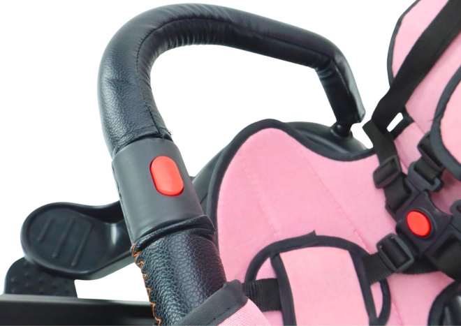 Pink Multi-functional Tricycle for Kids