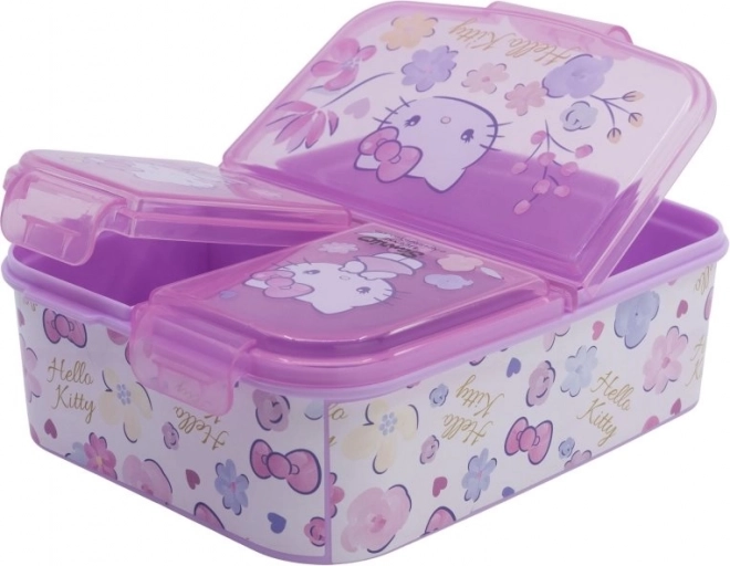 Hello Kitty Multi-Compartment Snack Box