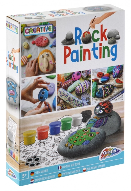 Creative Stone Painting Set with Googly Eyes