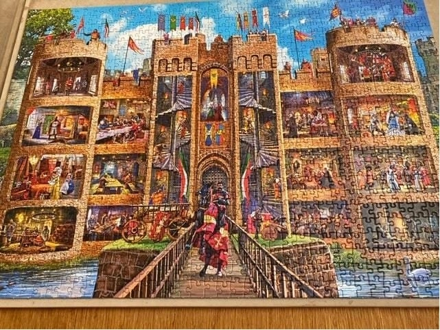 Gibsons Castle Puzzle 1000 Pieces