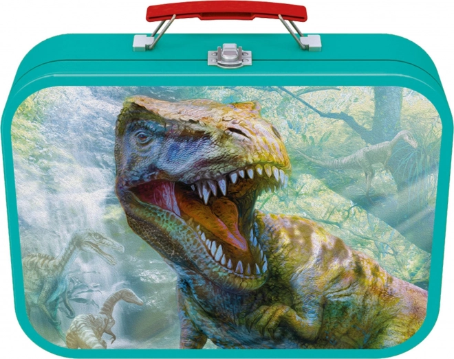 Schmidt Dinosaur Puzzles Set in a Tin Case