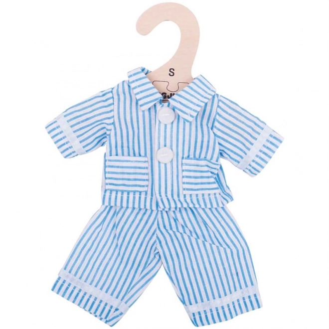 Blue Pajamas for Dolls by Bigjigs Toys