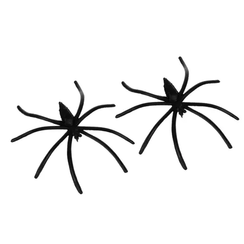 Artificial Halloween Spider Web with Spiders