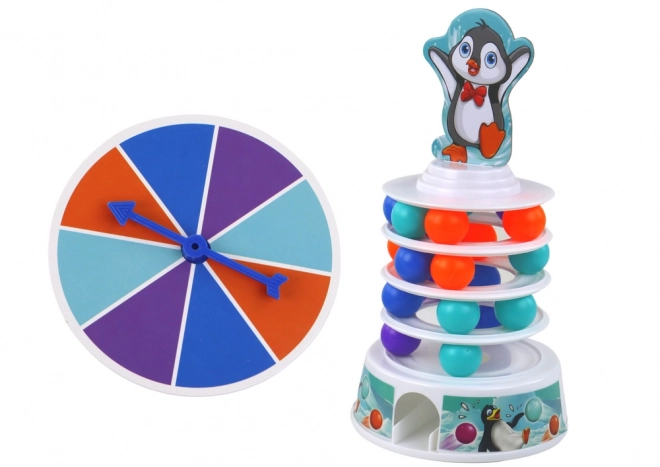 Penguin Stack and Balance Game