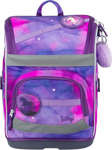 BAAGL set scolastico Zippy plus Cavallo - cartella, astuccio, sacca